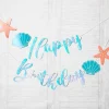 Mermaid Tales Happy Birthday Banner - 2.5M