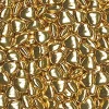 Metallic Gold Chocolate Hearts - 1Kg