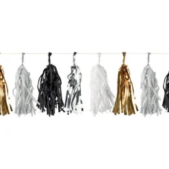Metallic Tassel Garland - 3M