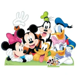 Mickey Mouse & Friends Cardboard Cutout - 137Cm X 99Cm