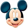 Mickey Mouse Card Masks (3Pk)