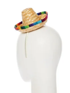 Mini Mexican Sombrero Headband