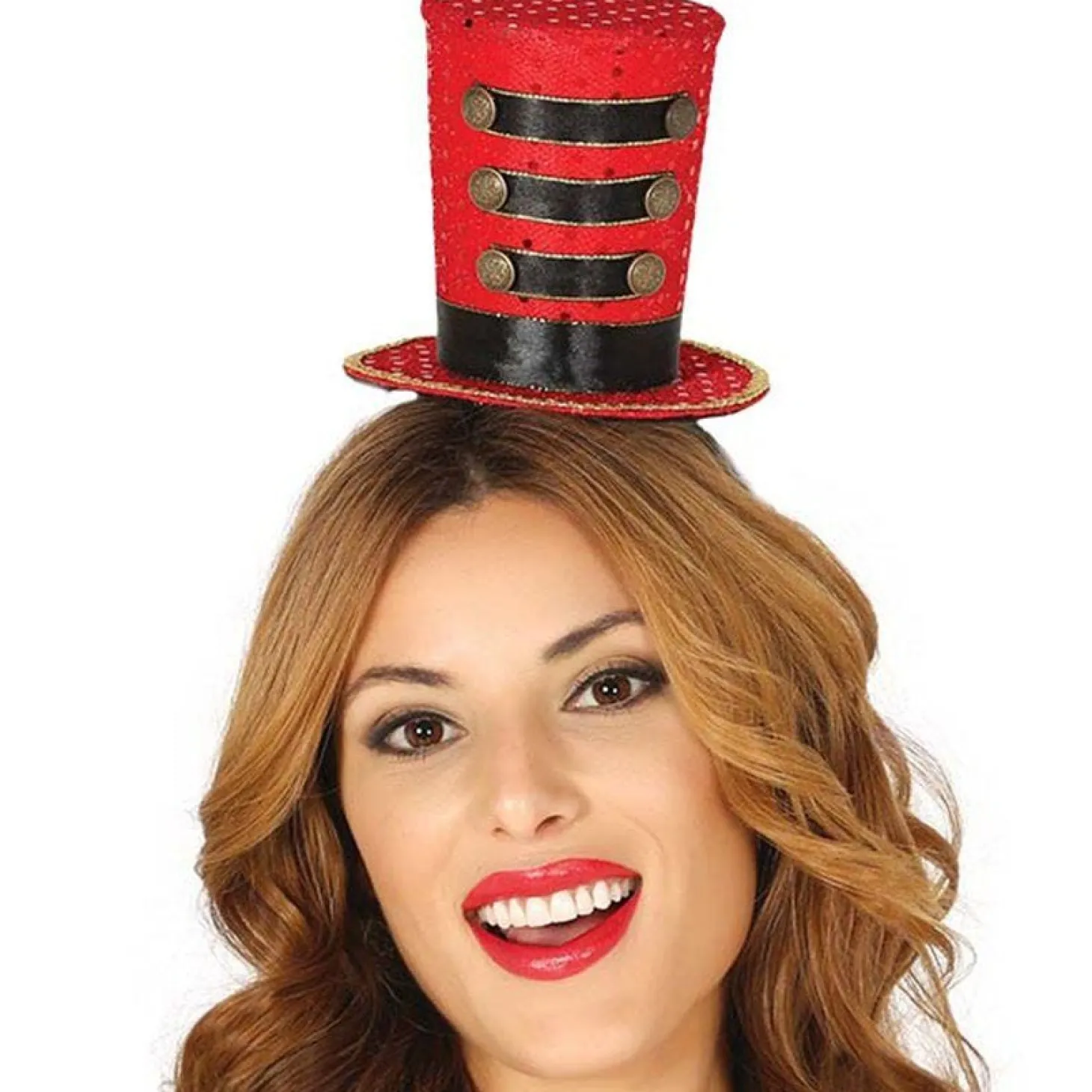 Mini Ringmaster Top Hat On Headband