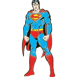 Mini Superman Cardboard Cutout - 92Cm X 35Cm