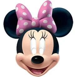 Minnie Mouse - Cardboard Masks (6Pk)