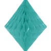 Mint Green Honeycomb Diamond Decoration - 30Cm