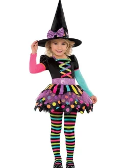 Miss Matched Witch - Toddler And Child Costume