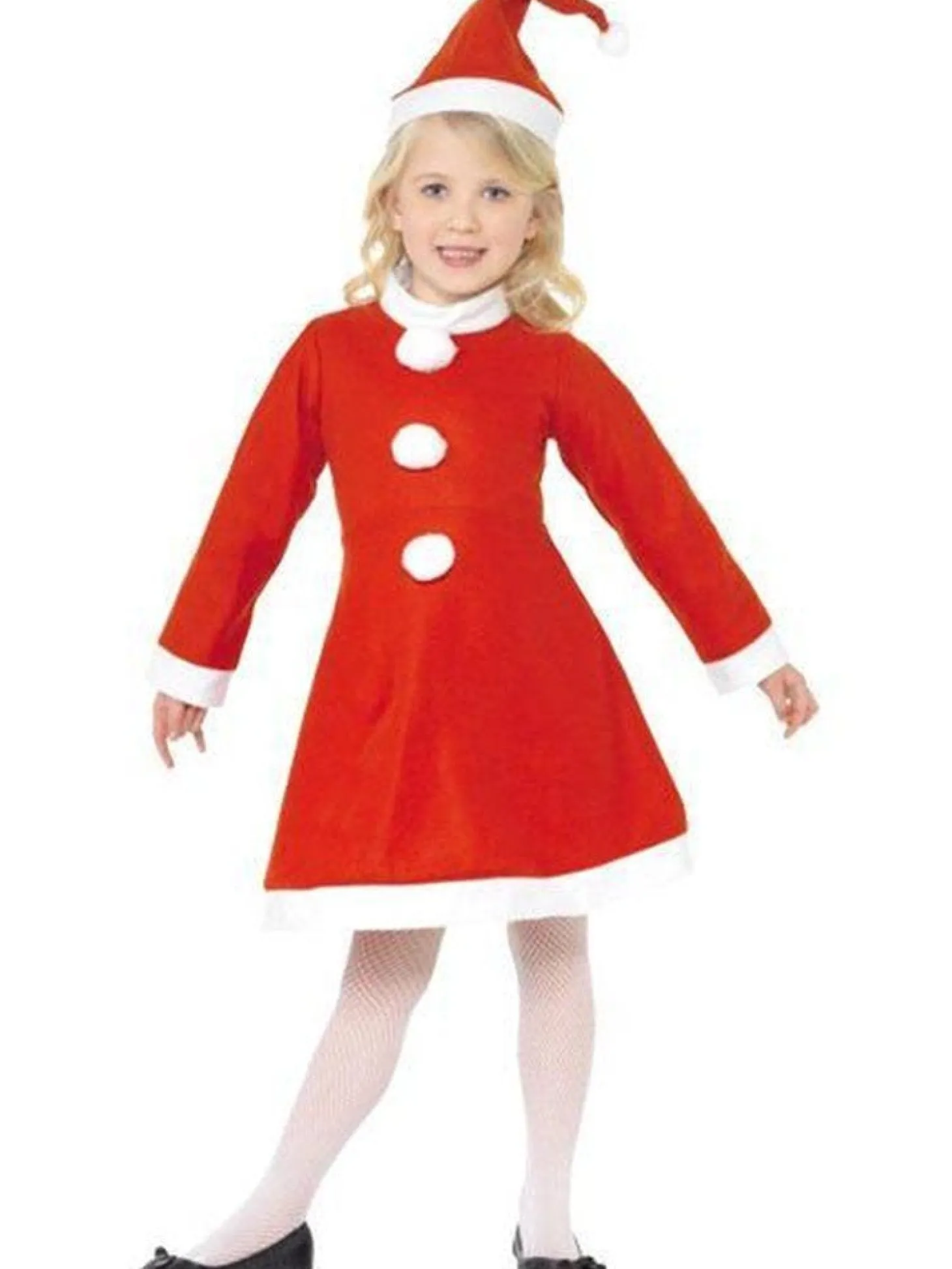 Miss Santa Dress - Child Costume