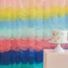 Mix It Up Brights Tissue Paper Disc Backdrop