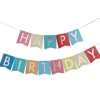 Mix It Up Rainbow Happy Birthday Paper Bunting - 1.7M