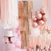 Mix It Up Rose Gold Foil Fringe Chandelier Decoration - 1.3M X 40Cm