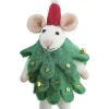 Mouse Christmas Tree Decoration