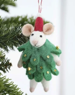 Mouse Christmas Tree Decoration