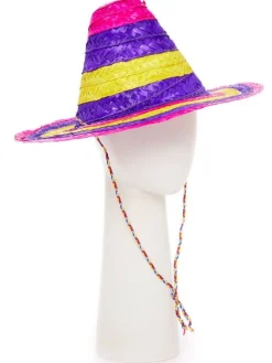 Multicoloured Mexican Sombrero - Child