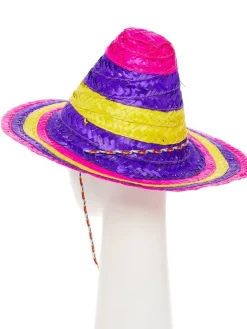 Multicoloured Mexican Sombrero - Child