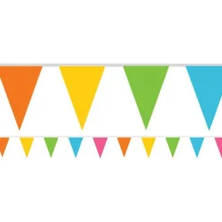 Multicoloured Paper Bunting - 4.5M