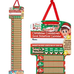 Naughty Elf Count Down Calendar