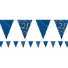 Navy & Gold Geode 21St Birthday Paper Bunting - 3.7M