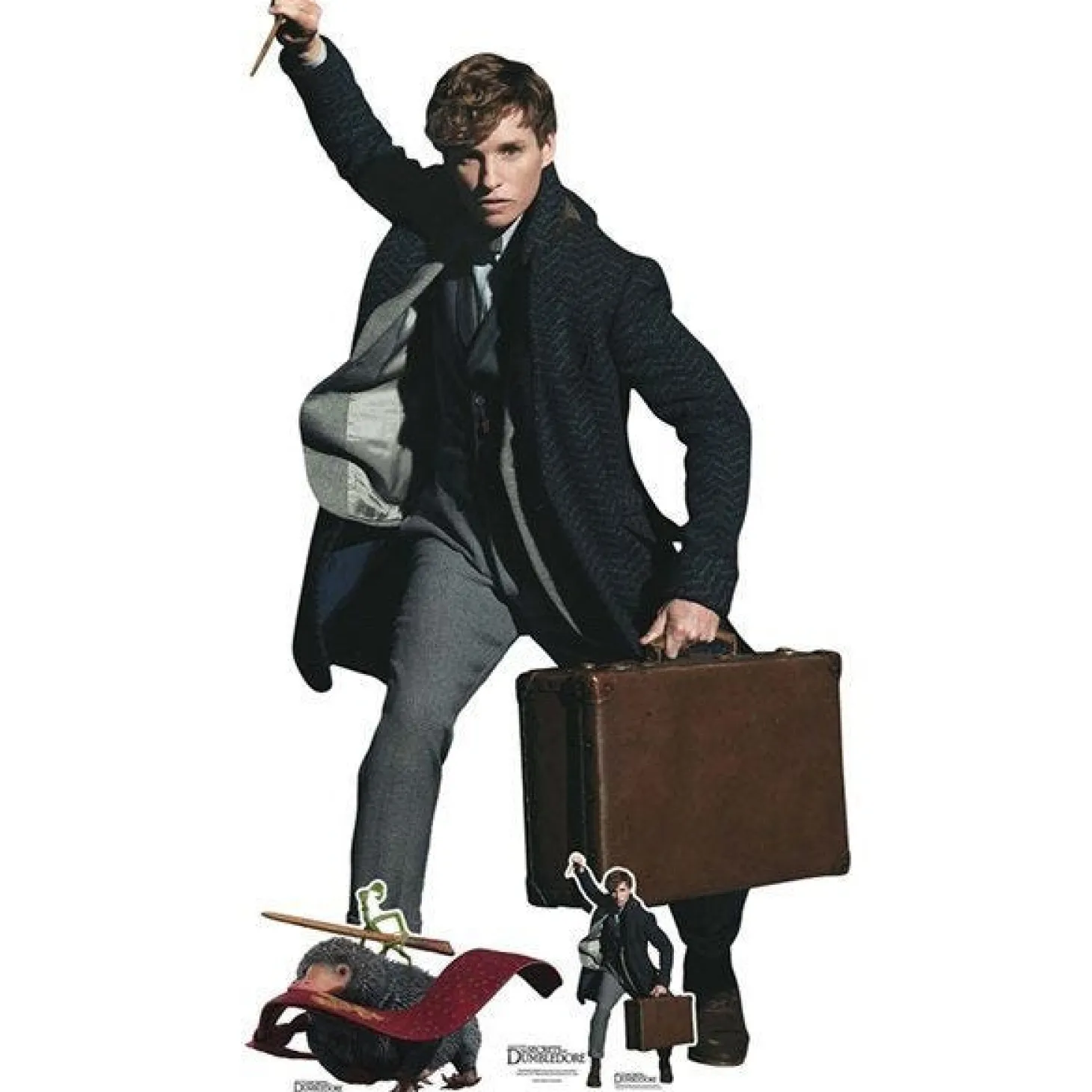 Newt Scamander (Eddie Redmayne) The Secrets Of Dumbledore Cardboard Cutout - 170Cm X 90Cm