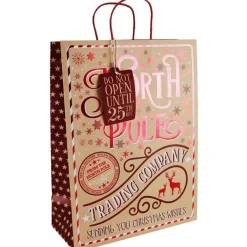 North Pole Extra Large Gift Bag - 45.5Cm X 33Cm