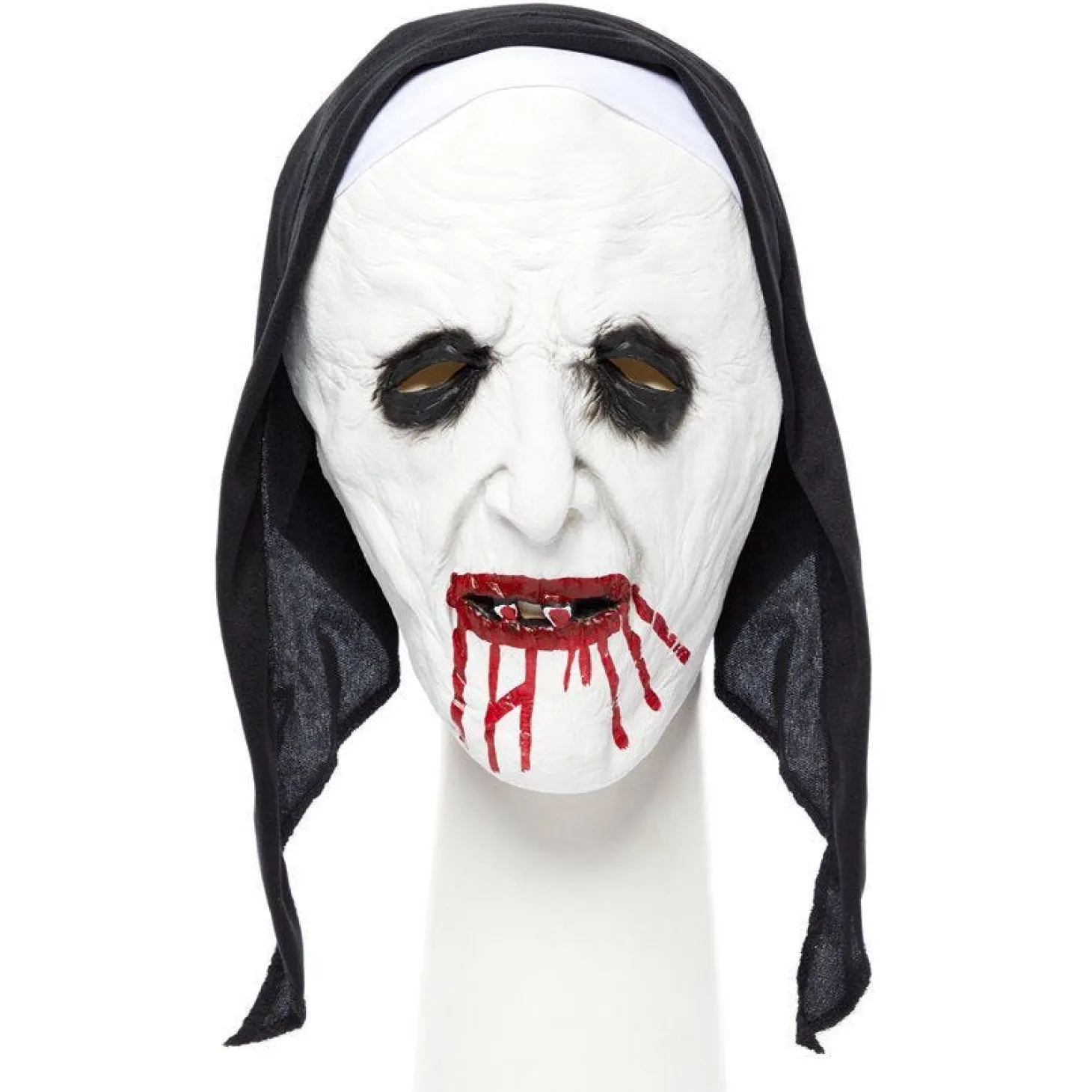 Nun Half Mask & Headpiece