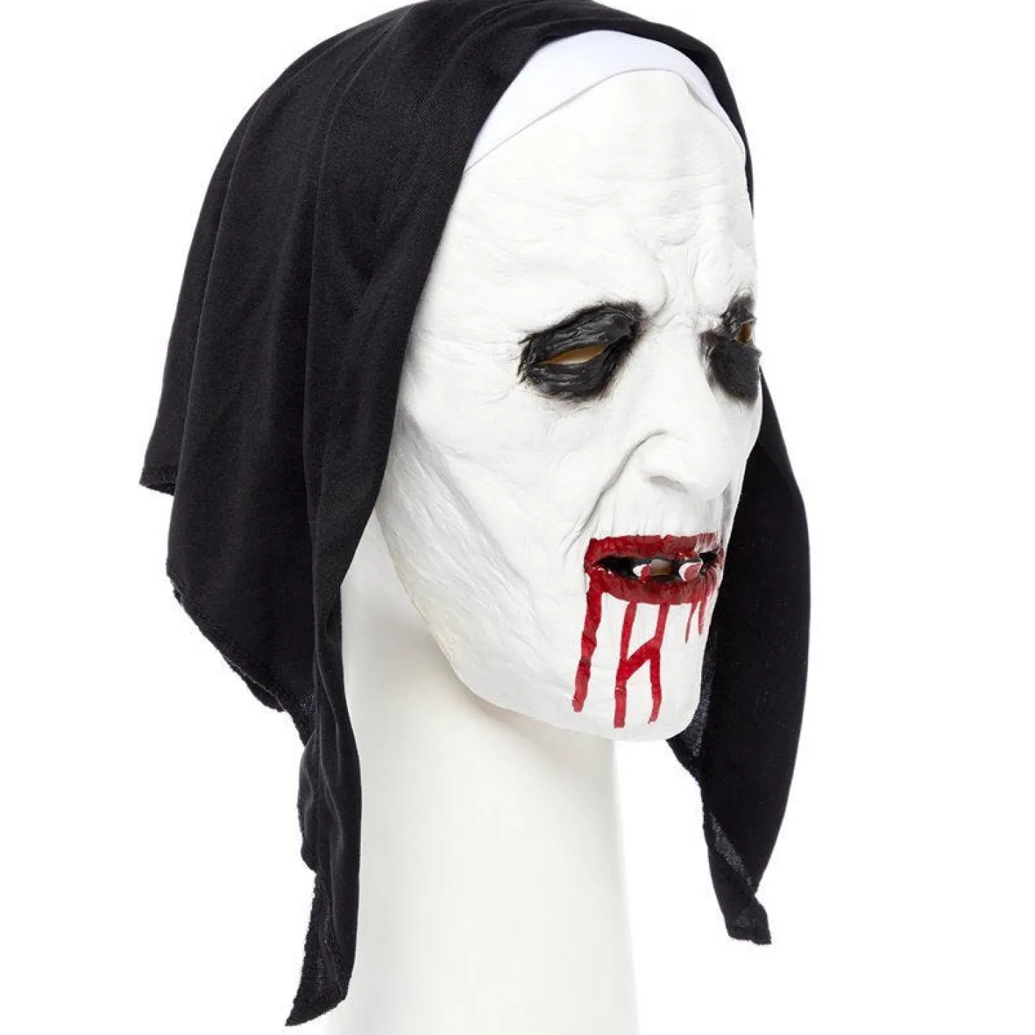 Nun Half Mask & Headpiece