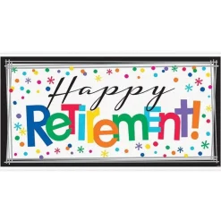 Officially Retired Giant Banner