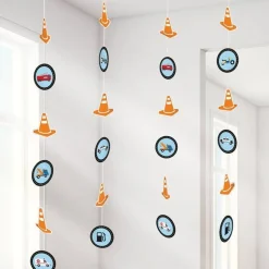 On The Road String Decorations (4Pk)