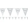 On Your Christening Blue Paper Bunting - 3.7M