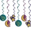 Opulent Eid Swirl Decorations - 17.7Cm (12Pk)