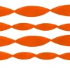 Orange Crepe Paper Streamer - 24M