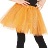 Orange Glitter Tutu - Child One Size