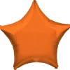 Orange Star Balloon - 19" Foil