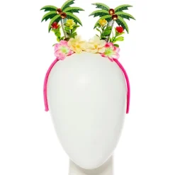 Palm Tree & Flower Headband