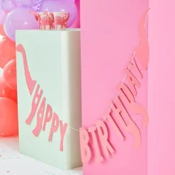 Party Like A Dinosaur Happy Birthday Bunting - 137Cm