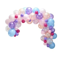 Pastel Balloon Arch - 80 Balloons