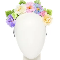 Pastel Flower Garland Headband