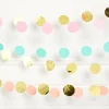 Pastel Hanging String Decorations - 2.13M (6Pk)