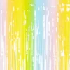 Pastel Rainbow Backdrop Curtain - 1.9M X 1M