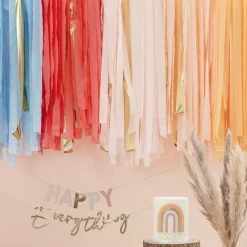 Pastel Rainbow Ceiling Steamers
