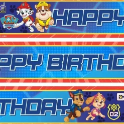 Paw Patrol Paper Banners - 1M (3Pk)