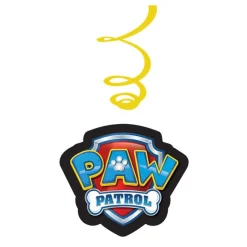 Paw Patrol Swirl Decorations - 60Cm (6Pk)
