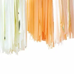 Peach & Gold Streamer Ceiling Kit
