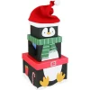 Penguin Plush Stacking Boxes - 35Cm
