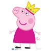 Peppa Pig Crown Cardboard Cutout - 90Cm X 62Cm
