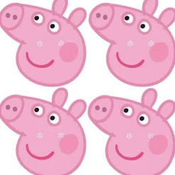 Peppa Pig Fun Face Masks (6Pk)