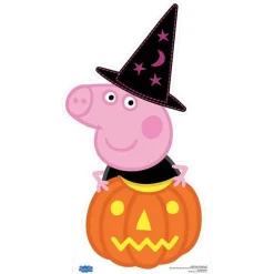 Peppa Pig Halloween Pumpkin Cardboard Cutout - 94Cm X 51Cm