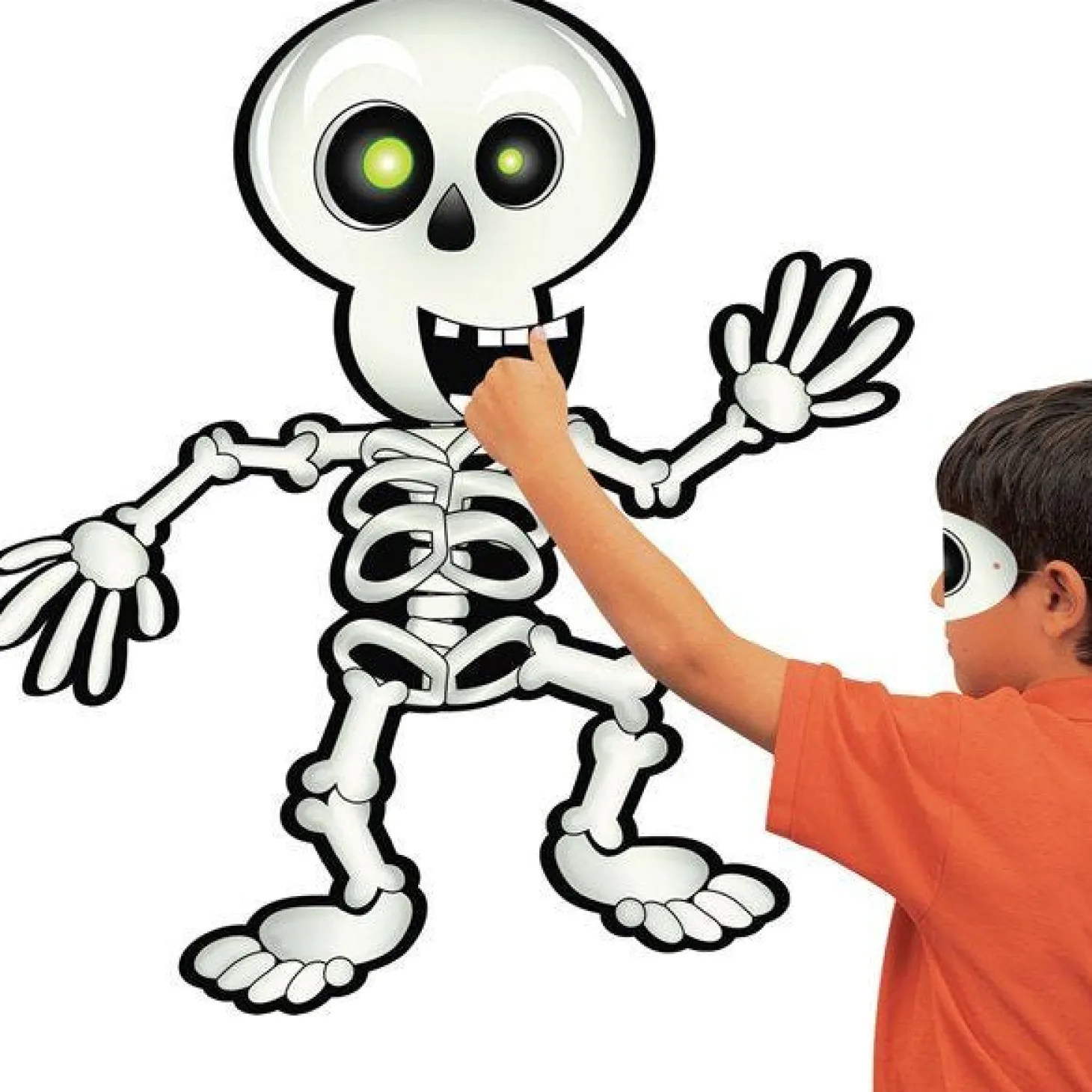 Pin The Smile On The Skeleton