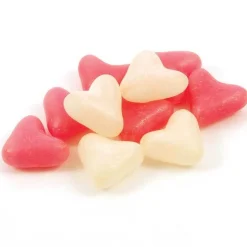 Pink & White Jelly Love Hearts 3Kg Bulk Bag