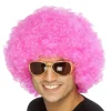 Pink Afro Wig